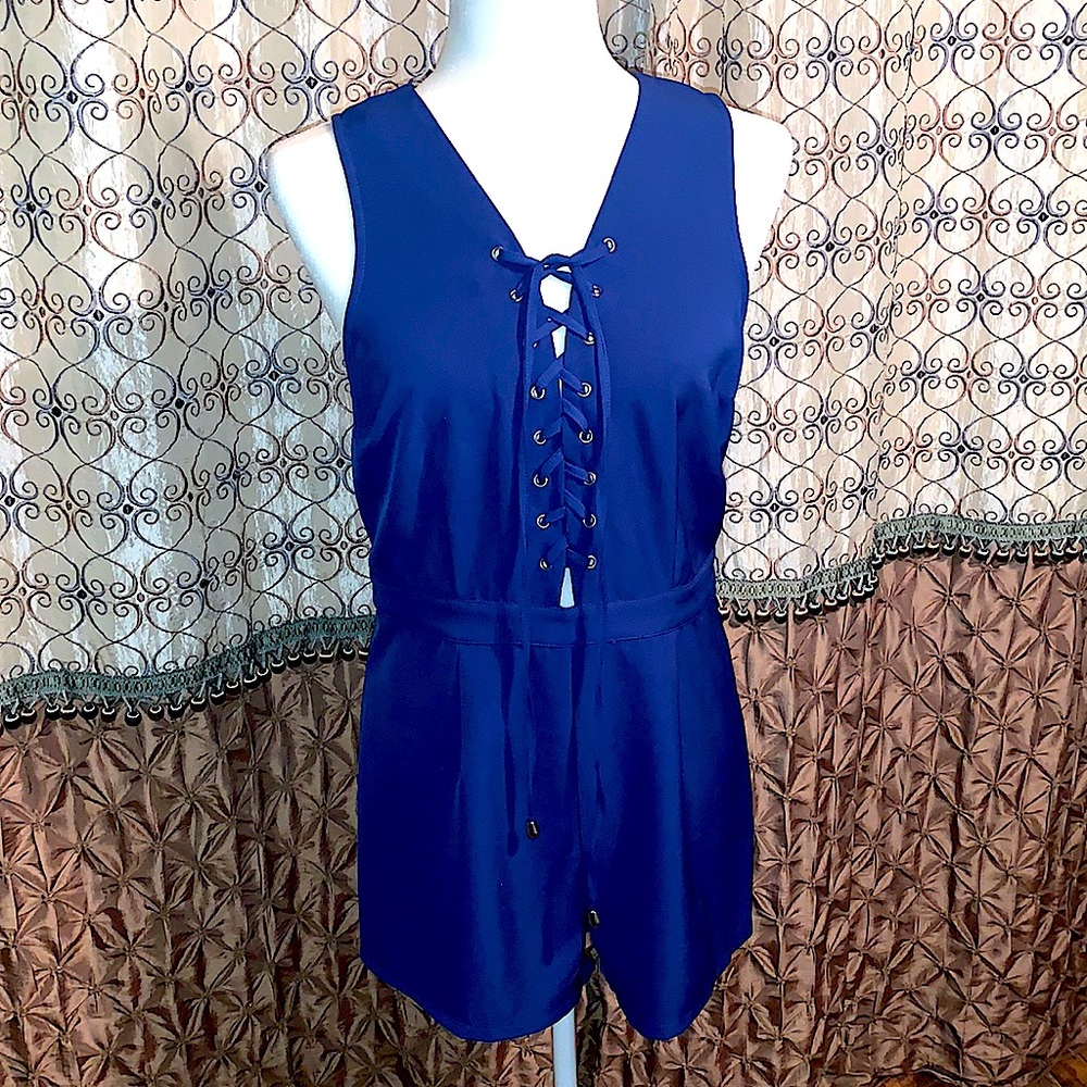 Blue Romper